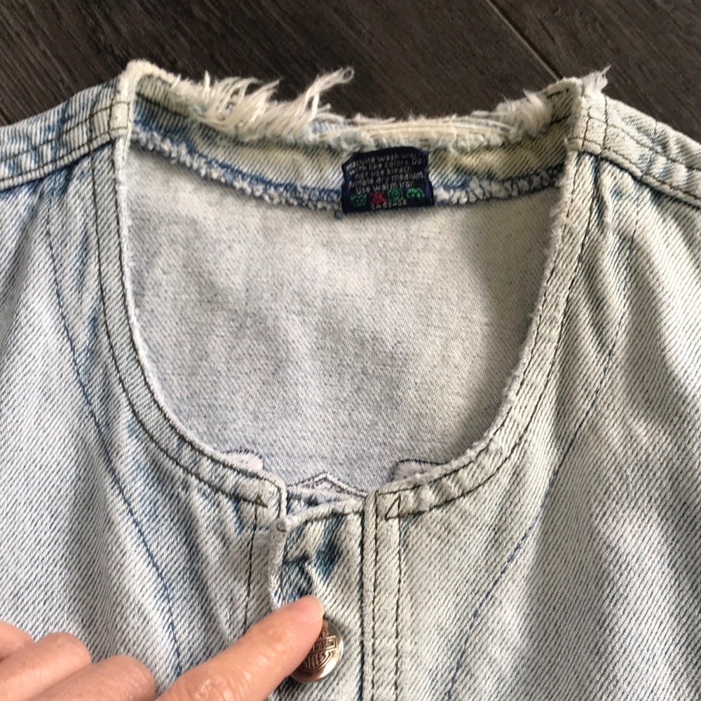 Harley Davidson jean vests - Picture 7 of 7